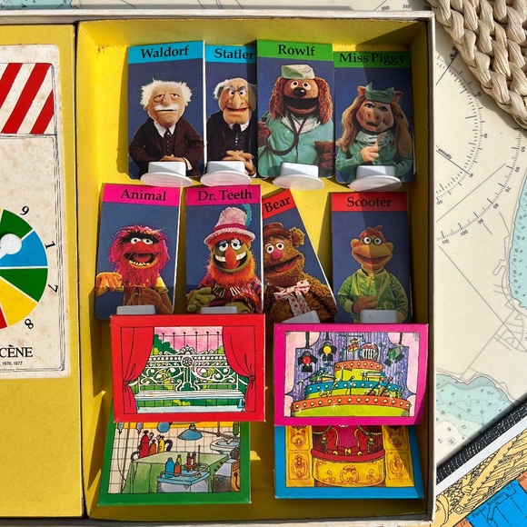 Vintage 1977 The Muppet Show Board Game - Picture 5 of 6